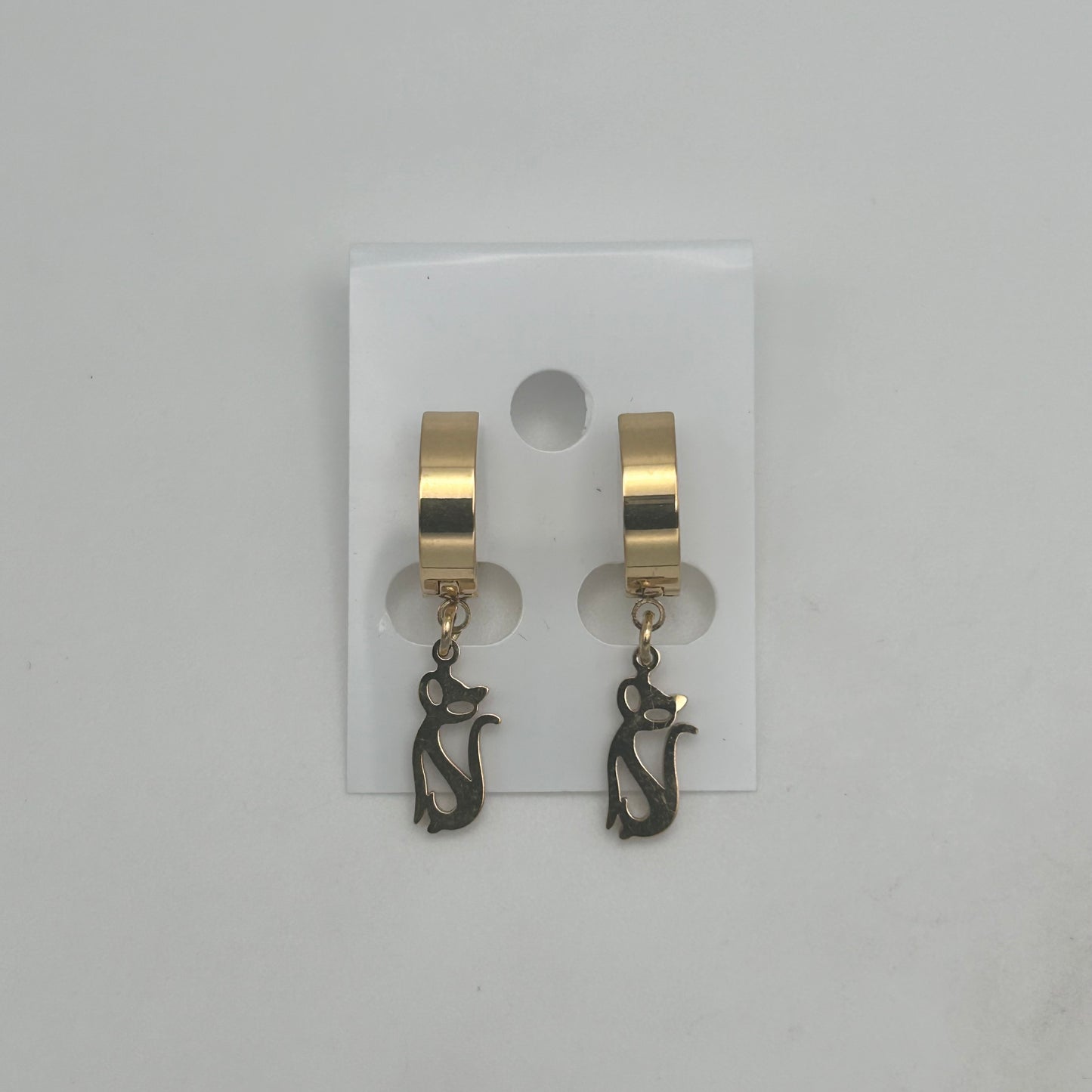 Huggie Earrings - Stainless Steel - HES-1077
