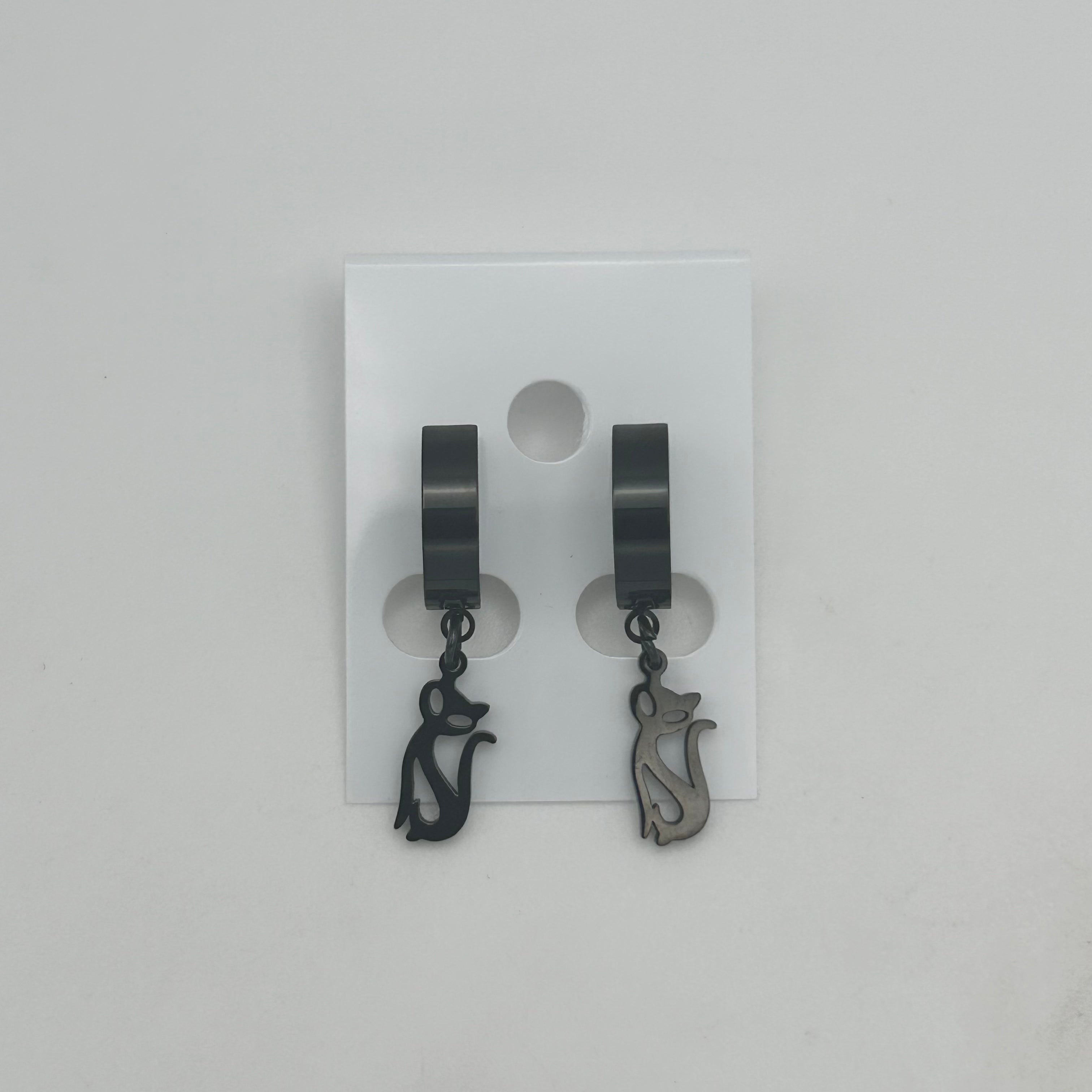 Huggie Earrings - Stainless Steel - HES-1078
