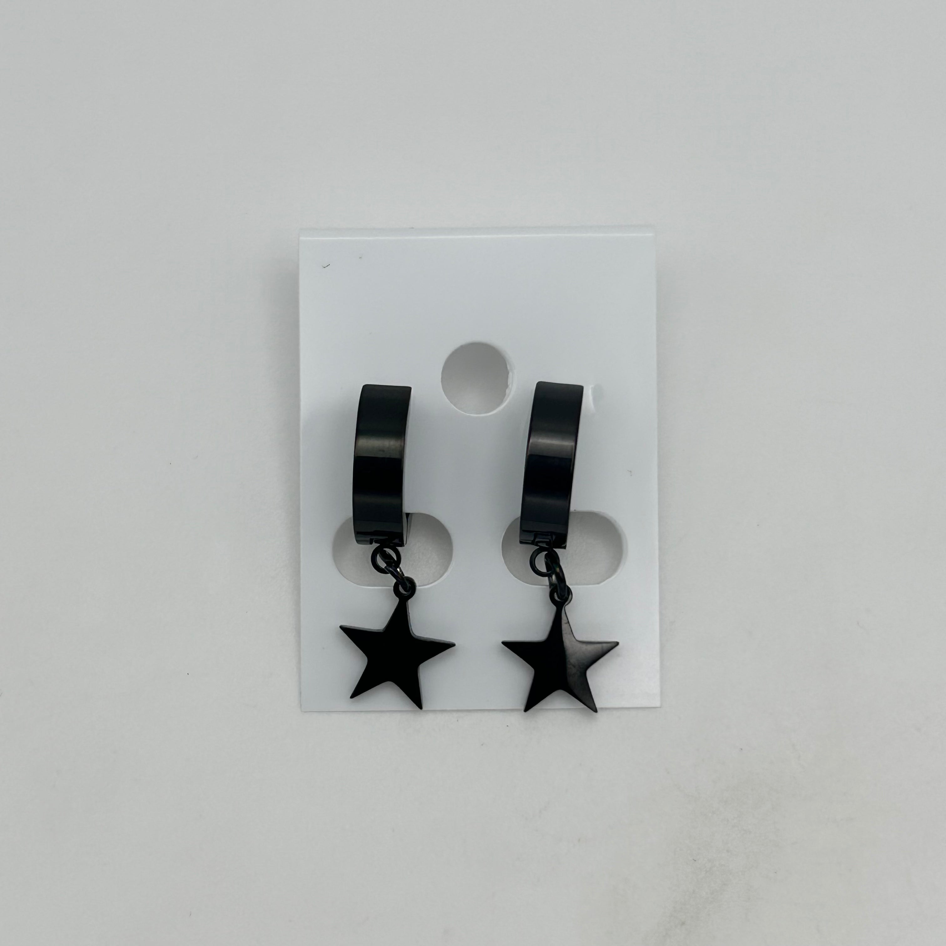 Huggie Earrings - Stainless Steel - HES-1080