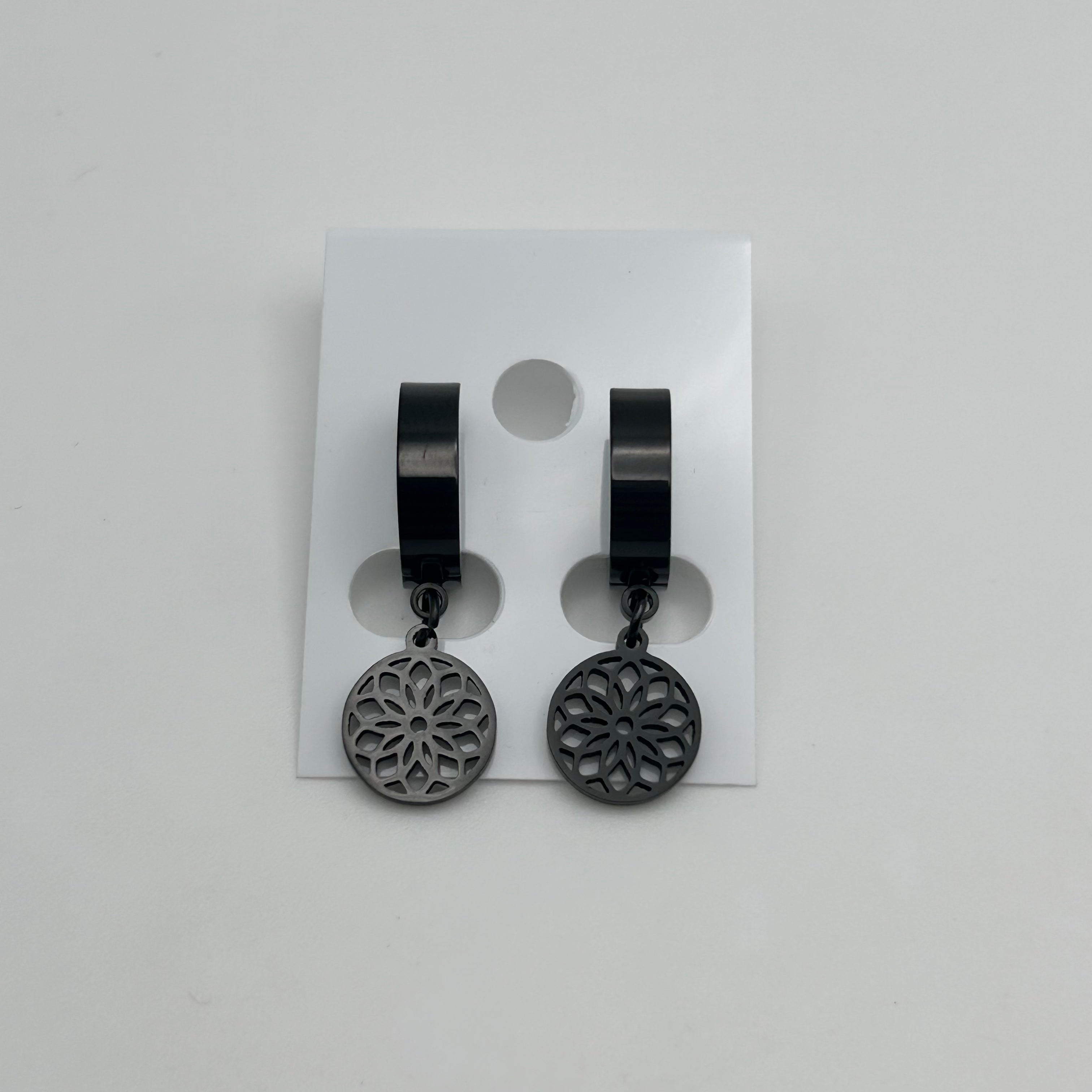 Huggie Earrings - Stainless Steel - HES-1083