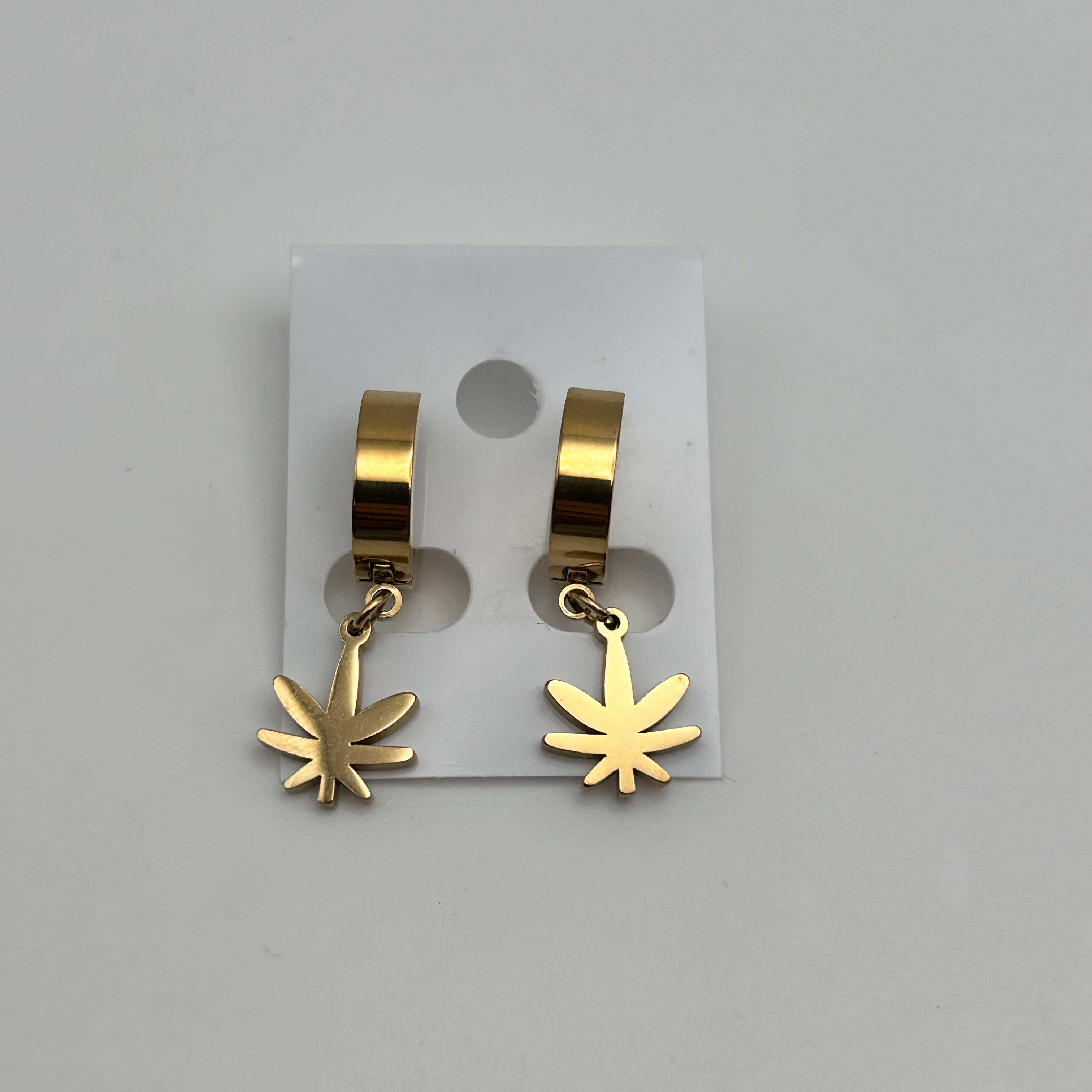 Huggie Earrings - Stainless Steel - HES-1085