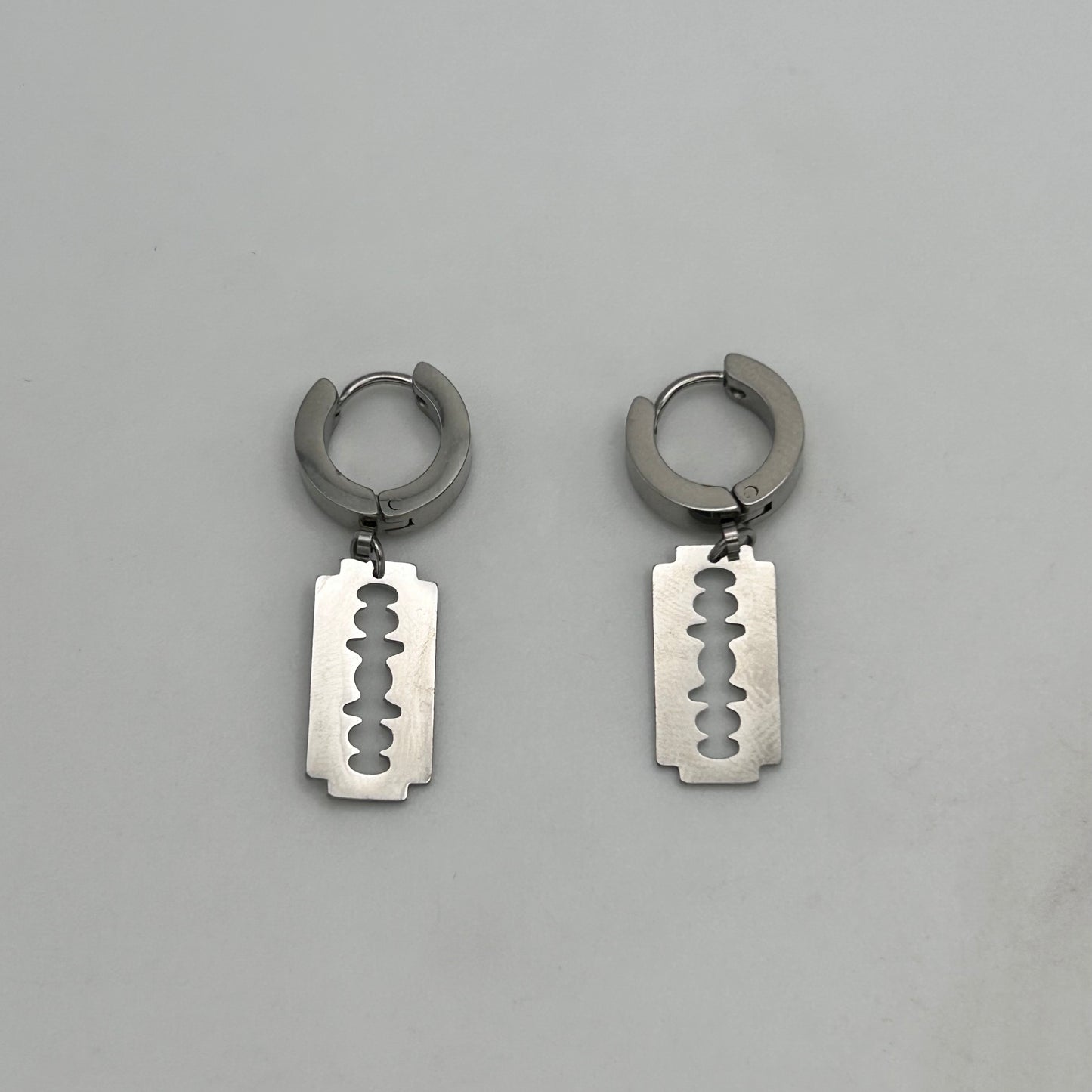 Huggie Earrings - Stainless Steel - HES-1090