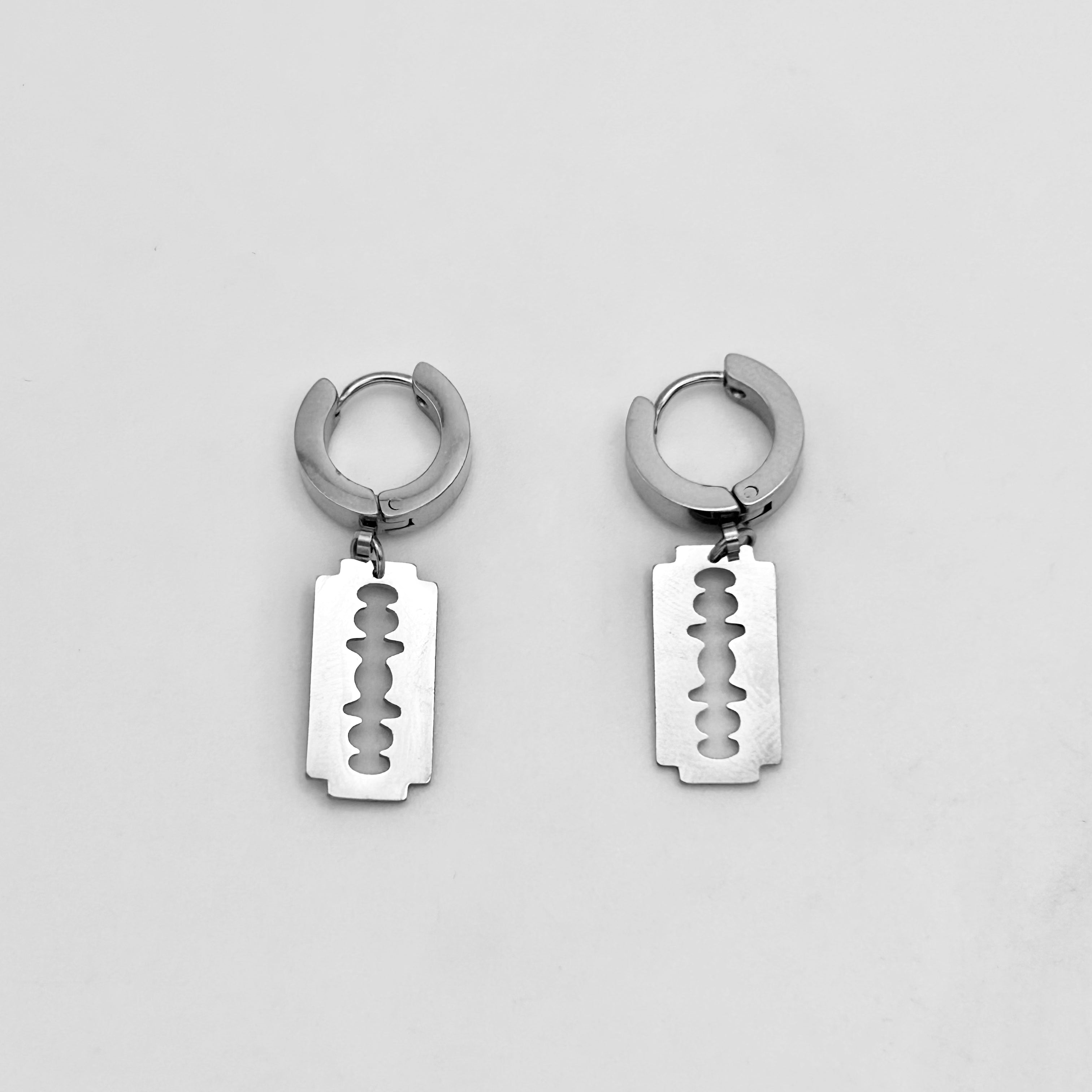 Huggie Earrings - Stainless Steel - HES-1090