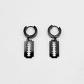 Huggie Earrings - Stainless Steel - HES-1092