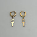 Huggie Earrings - Stainless Steel - HES-1094