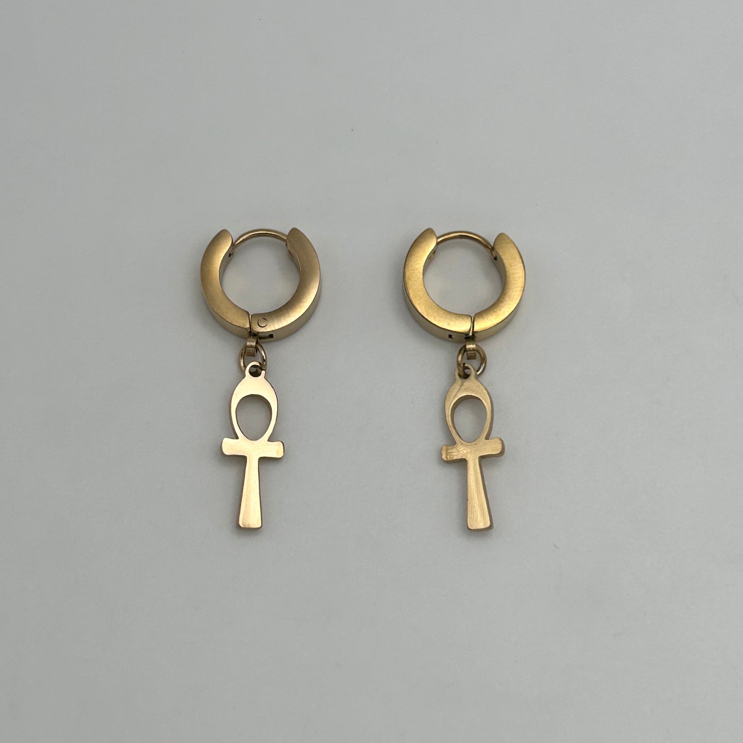 Huggie Earrings - Stainless Steel - HES-1094