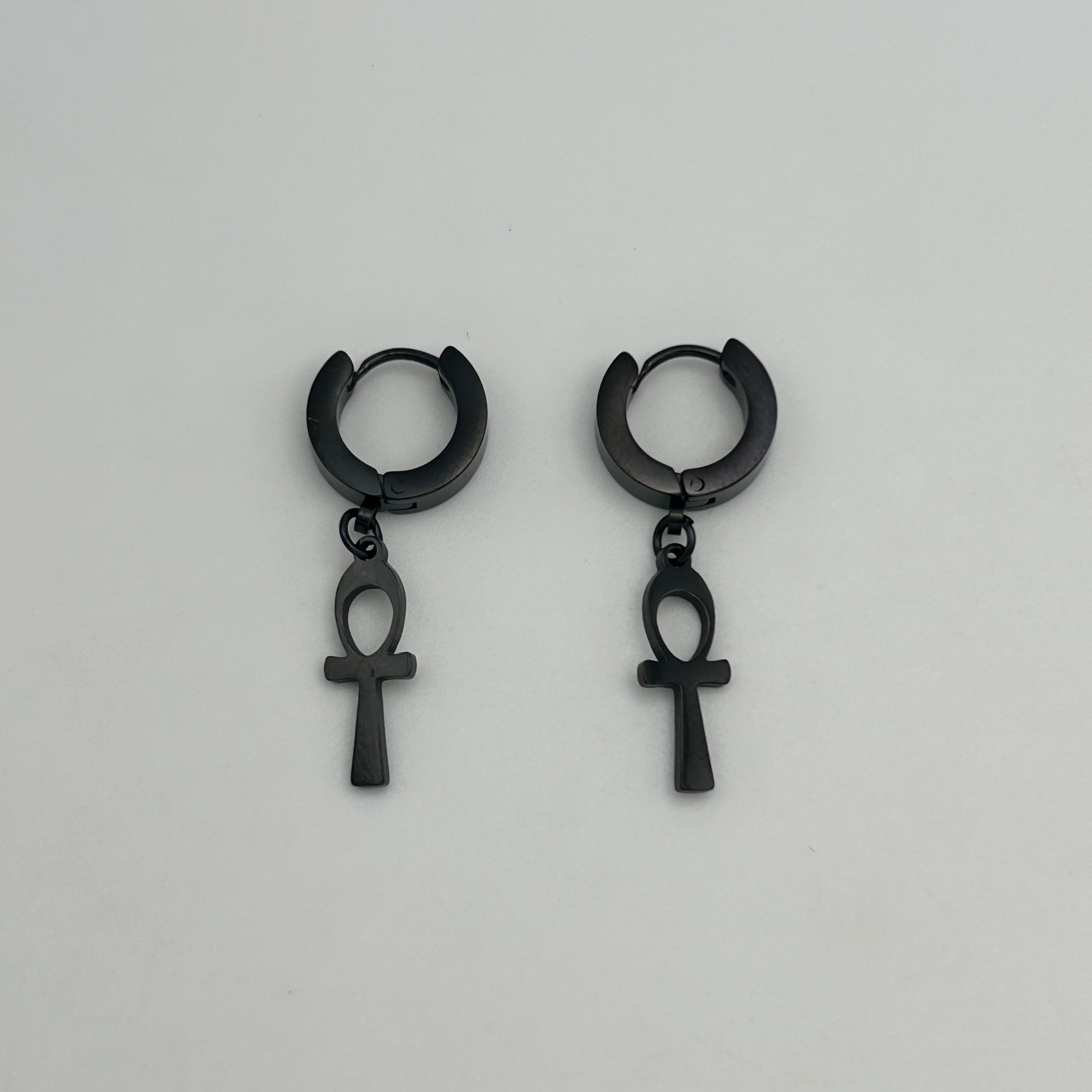 Huggie Earrings - Stainless Steel - HES-1095