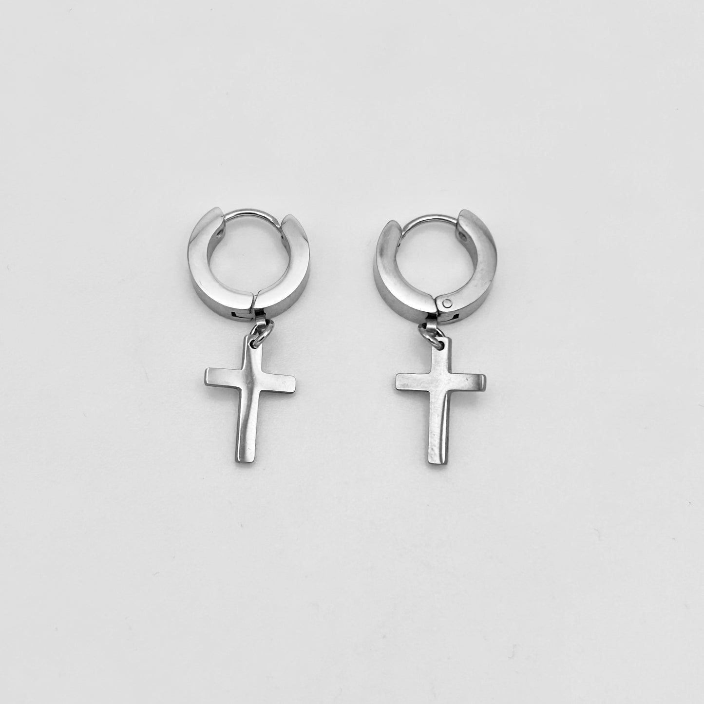 Huggie Earrings - Stainless Steel - HES-1096