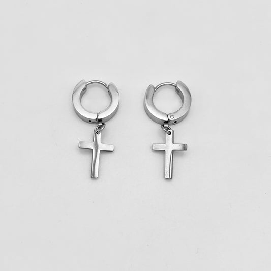 Huggie Earrings - Stainless Steel - HES-1096