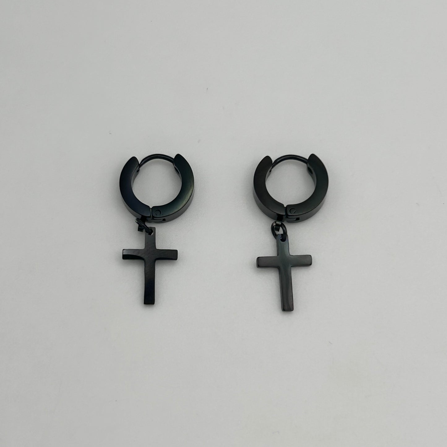 Huggie Earrings - Stainless Steel - HES-1098