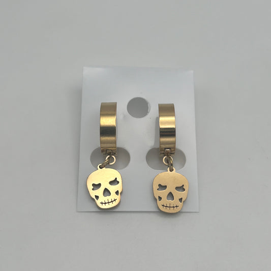 Huggie Earrings - Stainless Steel - HES-1099