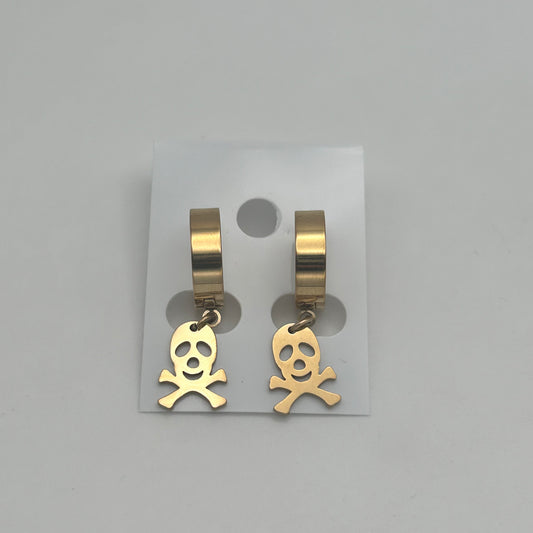 Huggie Earrings - Stainless Steel - HES-1100
