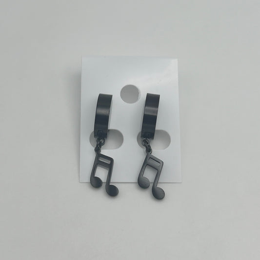 Huggie Earrings - Stainless Steel - HES-1106