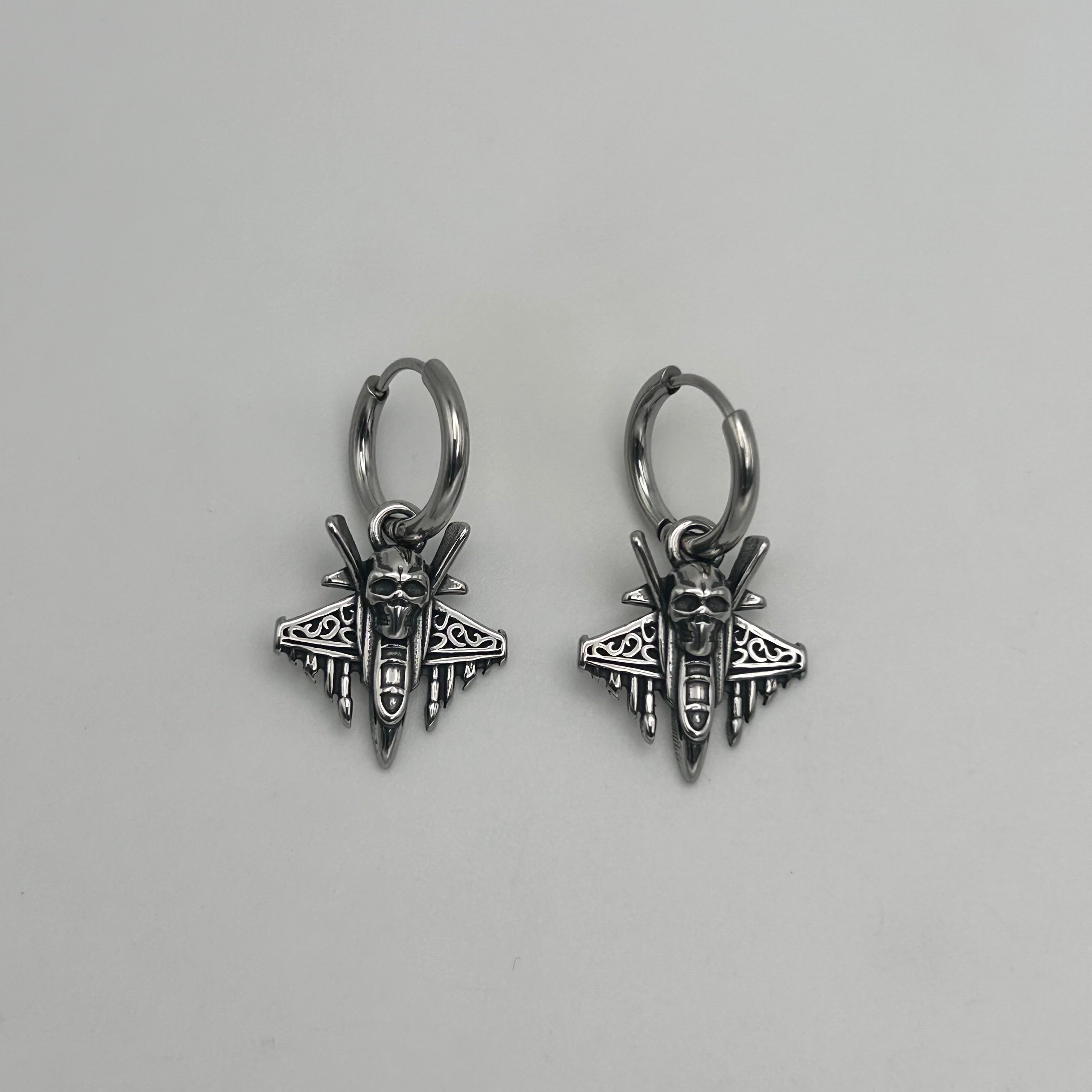 Huggie Earrings - Stainless Steel - HES-1109