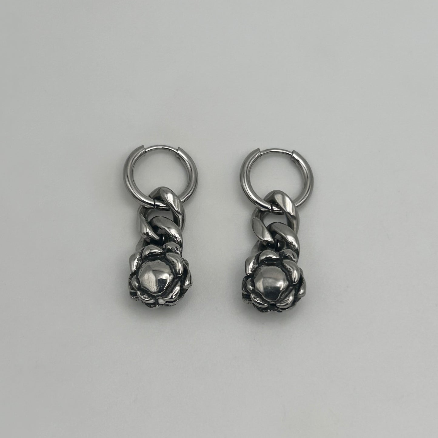 Huggie Earrings - Stainless Steel - HES-1110