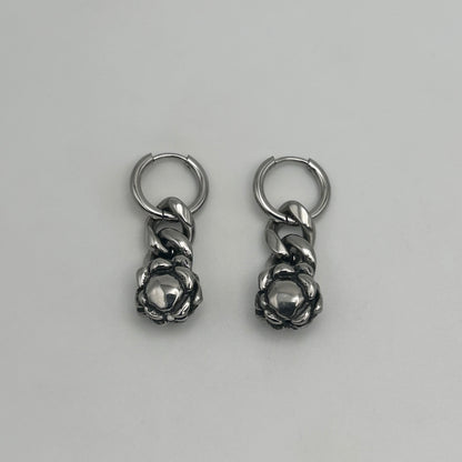 Huggie Earrings - Stainless Steel - HES-1110