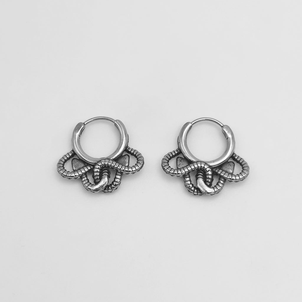 Huggie Earrings - Stainless Steel - HES-1113
