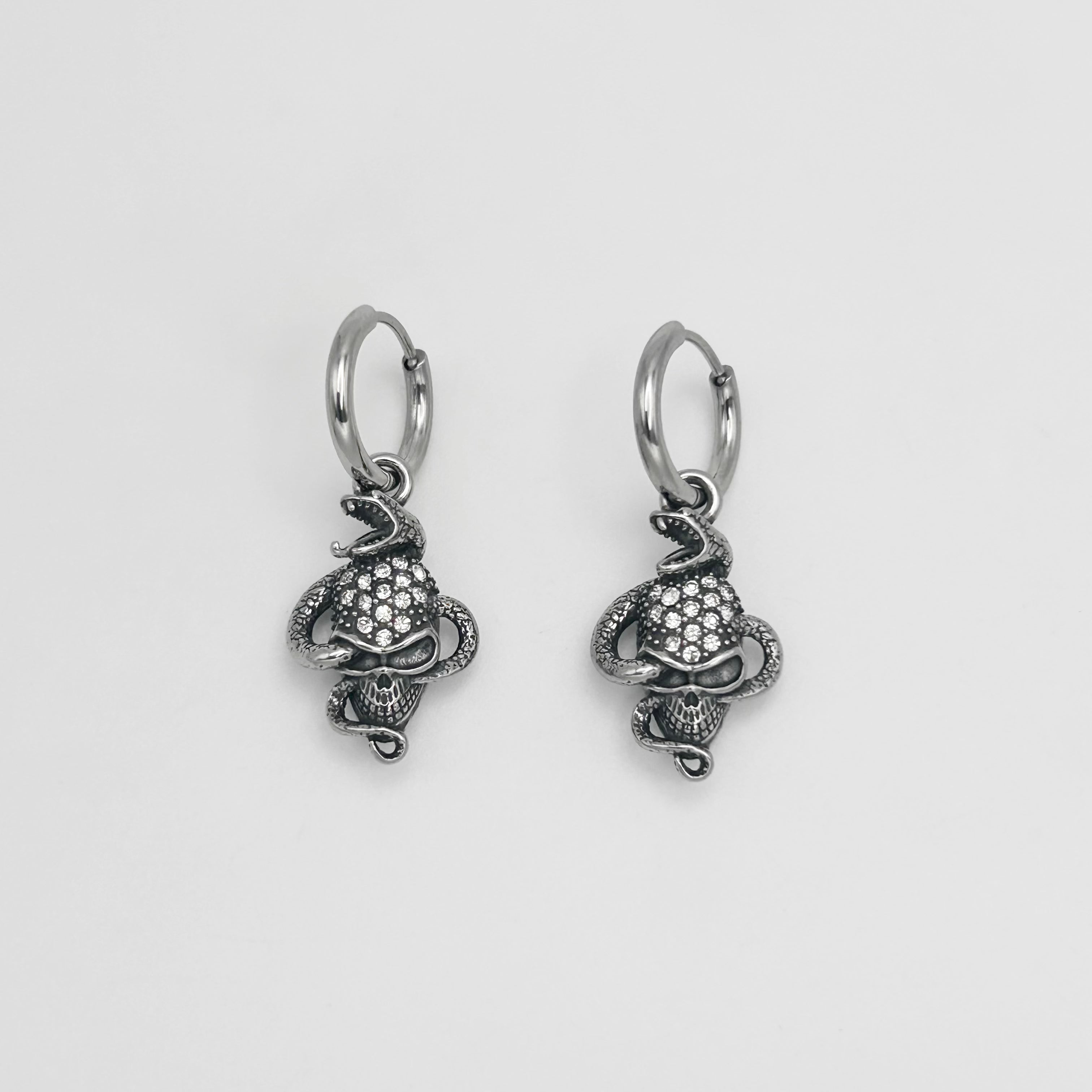 Huggie Earrings - Stainless Steel - HES-1114