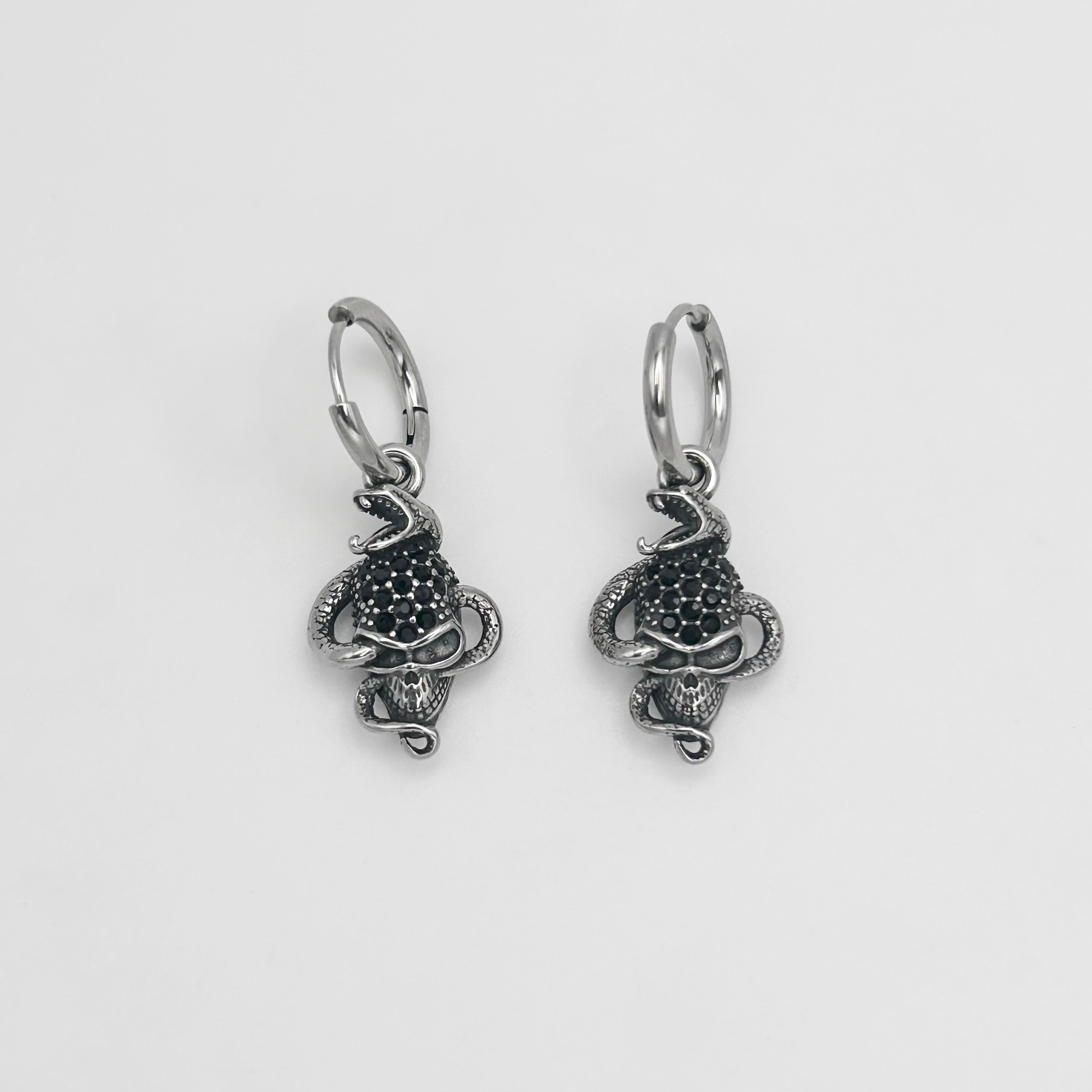 Huggie Earrings - Stainless Steel - HES-1115