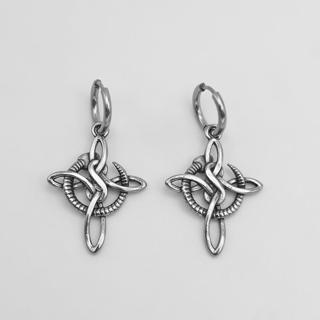 Huggie Earrings - Stainless Steel - HES-1118