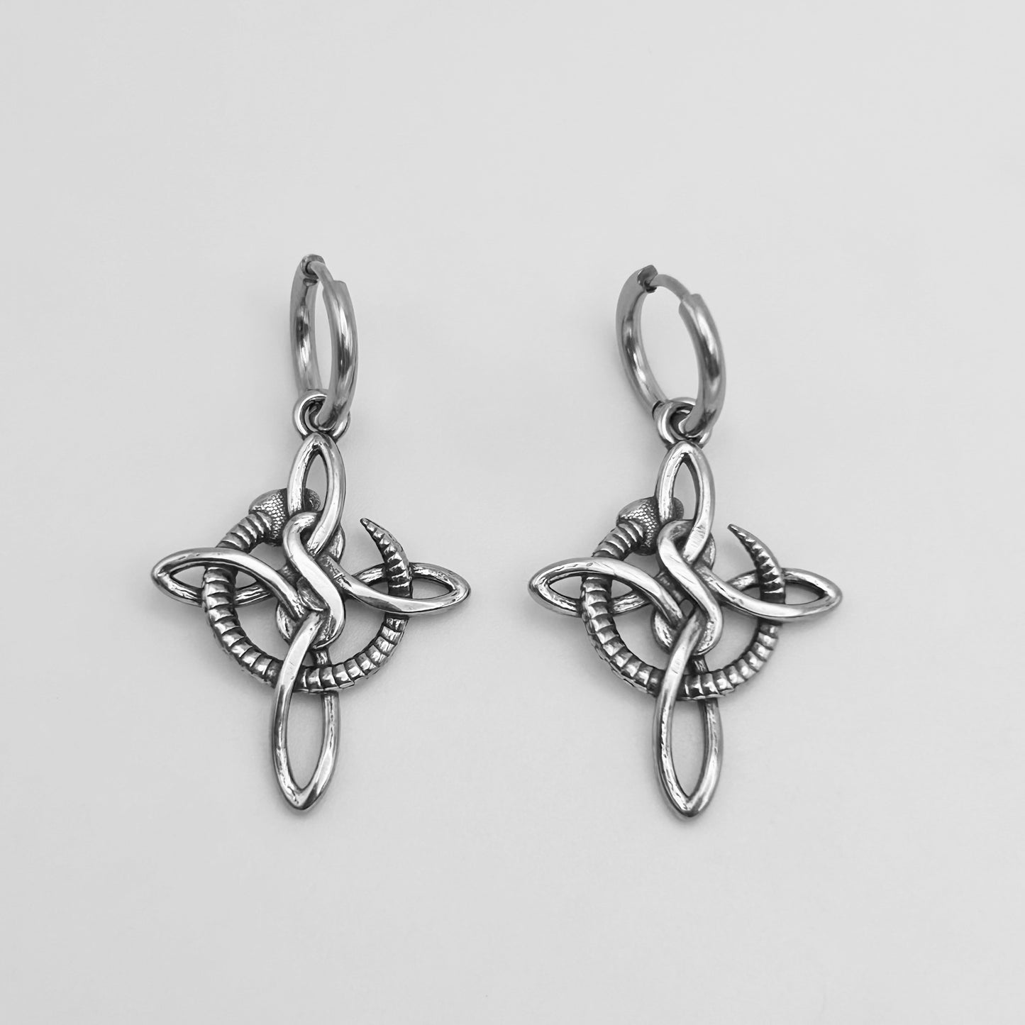 Huggie Earrings - Stainless Steel - HES-1118