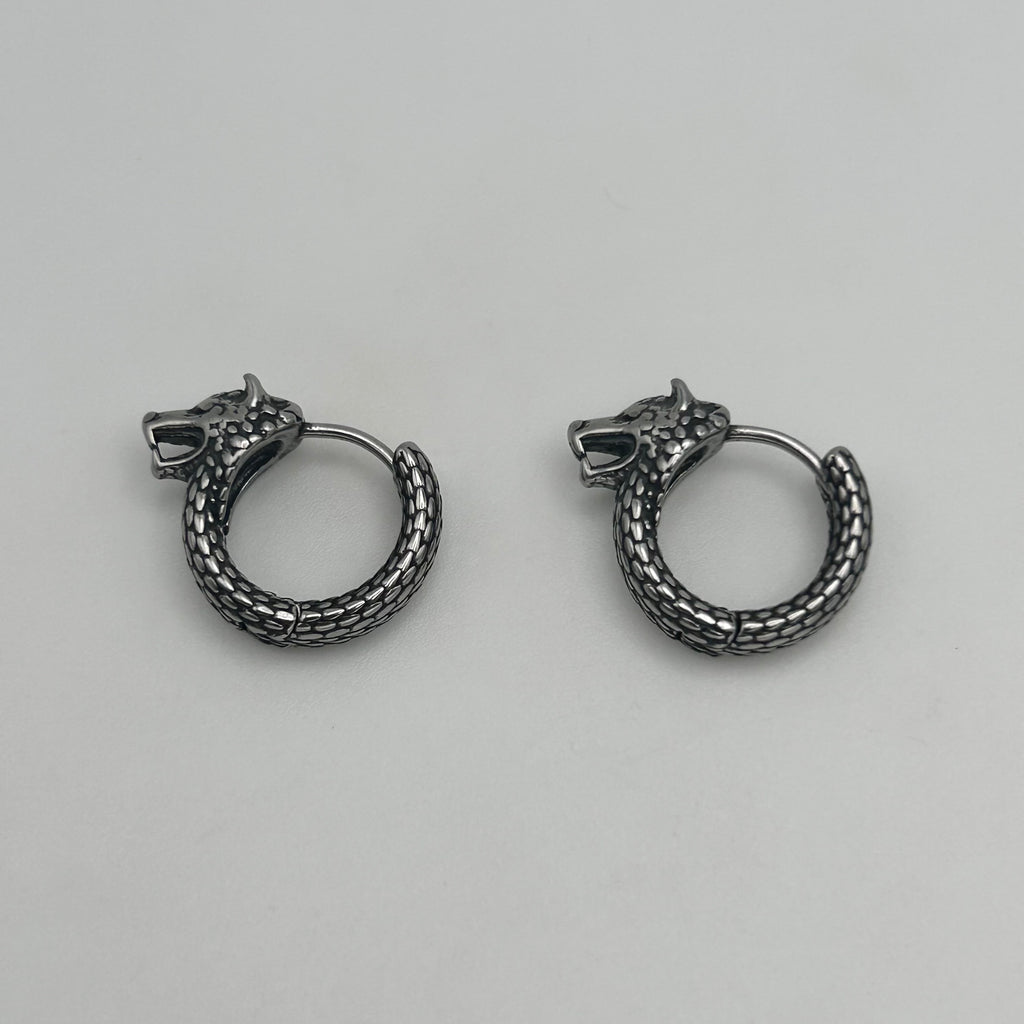 Huggie Earrings - Stainless Steel - HES-1121