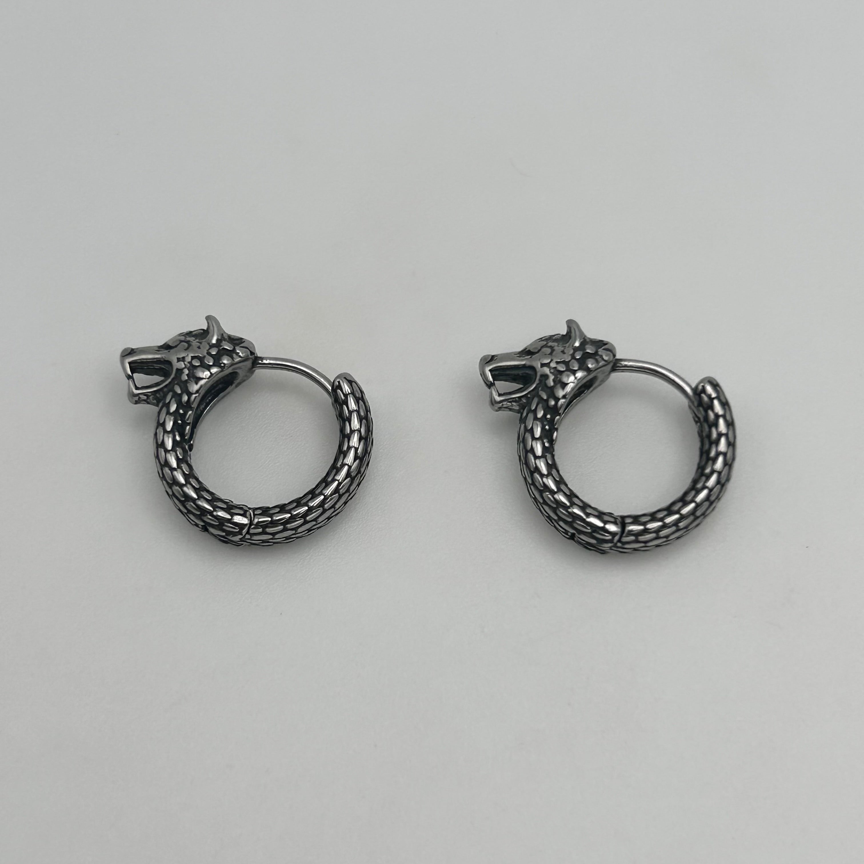 Huggie Earrings - Stainless Steel - HES-1121