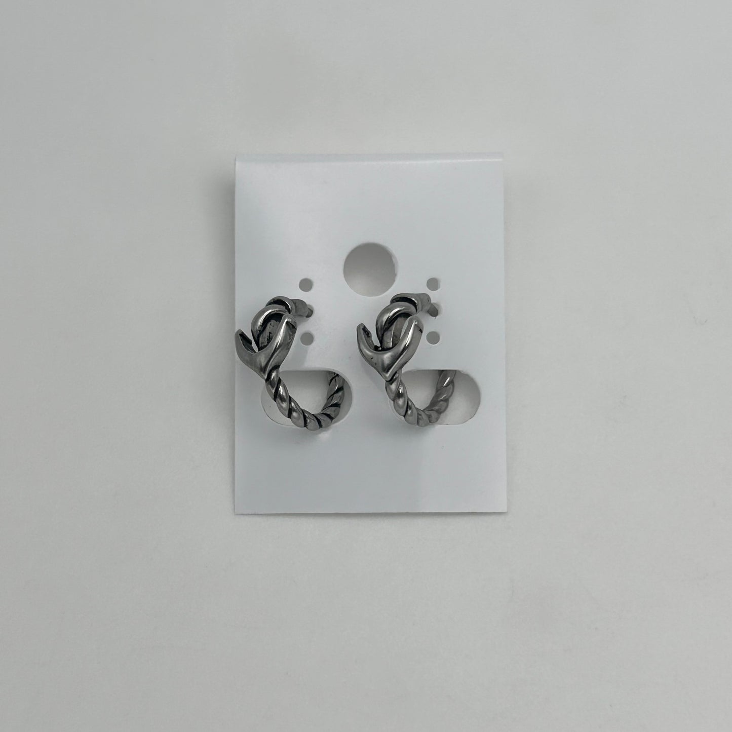 Huggie Earrings - Stainless Steel - HES-1123