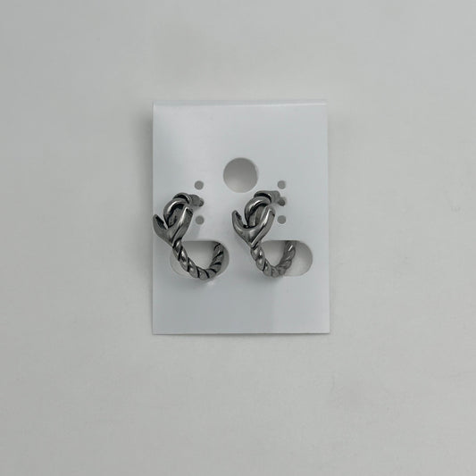 Huggie Earrings - Stainless Steel - HES-1123