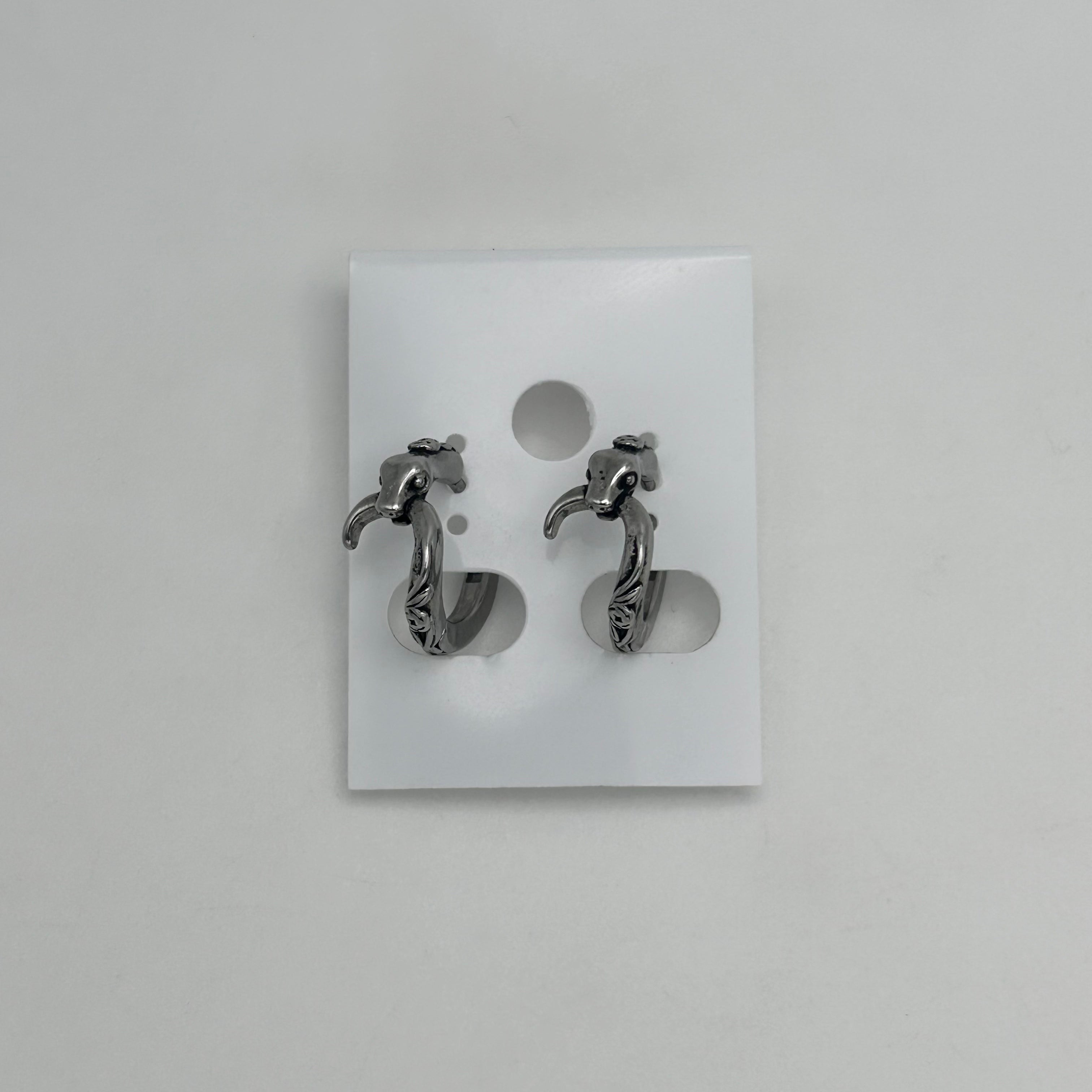 Huggie Earrings - Stainless Steel - HES-1124