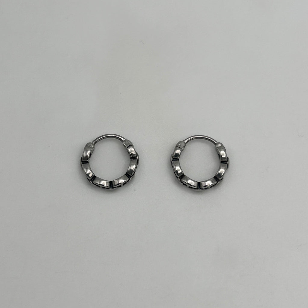 Huggie Earrings - Stainless Steel - HES-1125