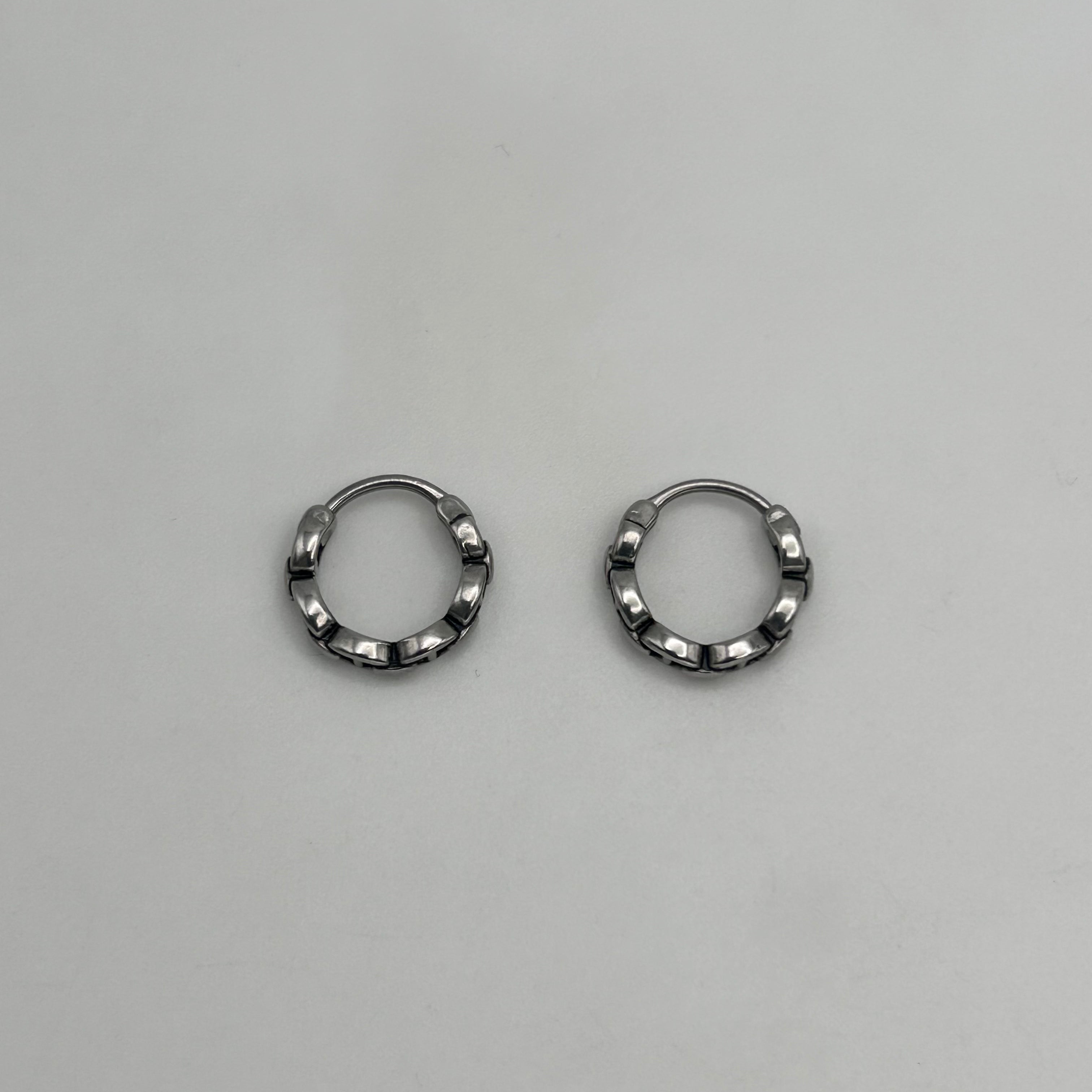 Huggie Earrings - Stainless Steel - HES-1125