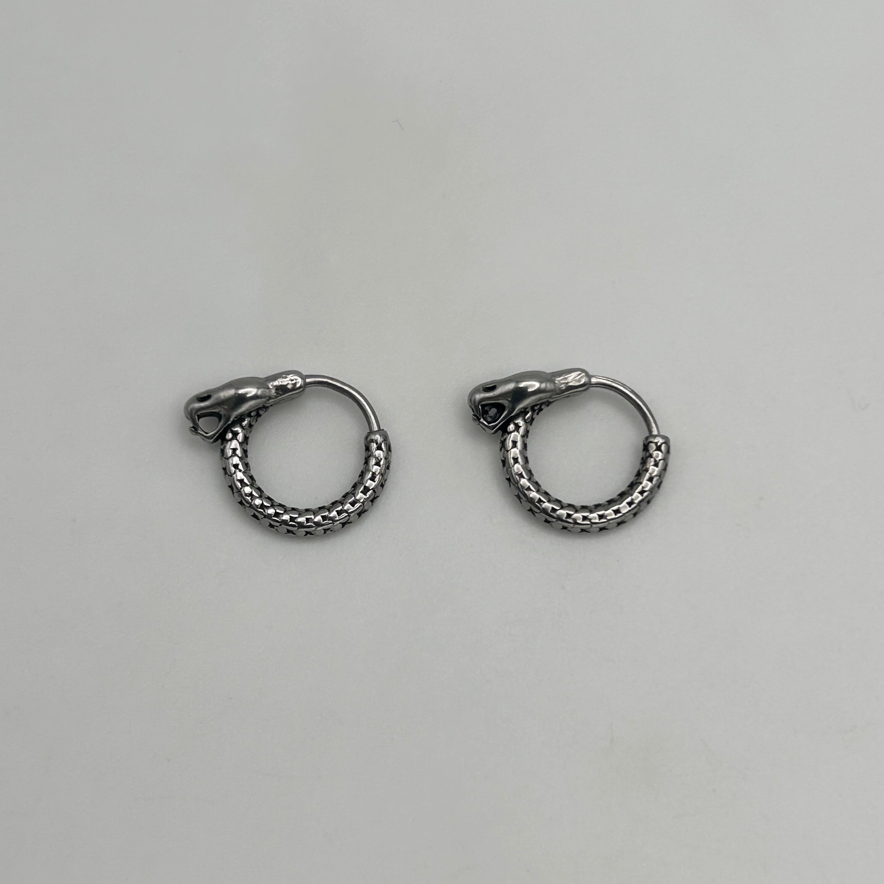 Huggie Earrings - Stainless Steel - HES-1127
