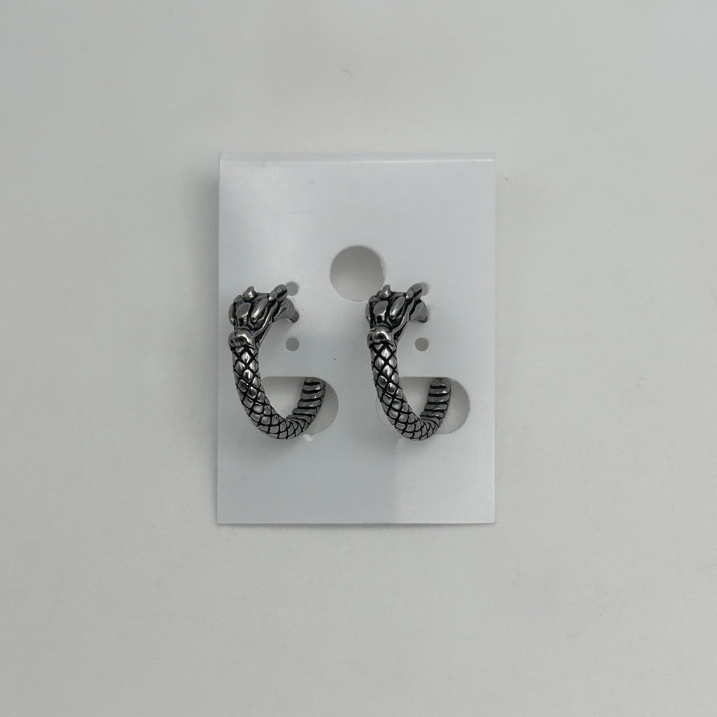 Huggie Earrings - Stainless Steel - HES-1128
