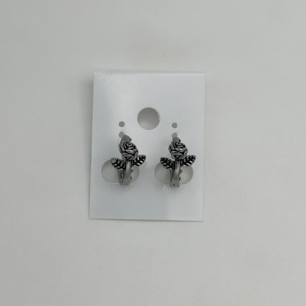 Huggie Earrings - Stainless Steel - HES-1129