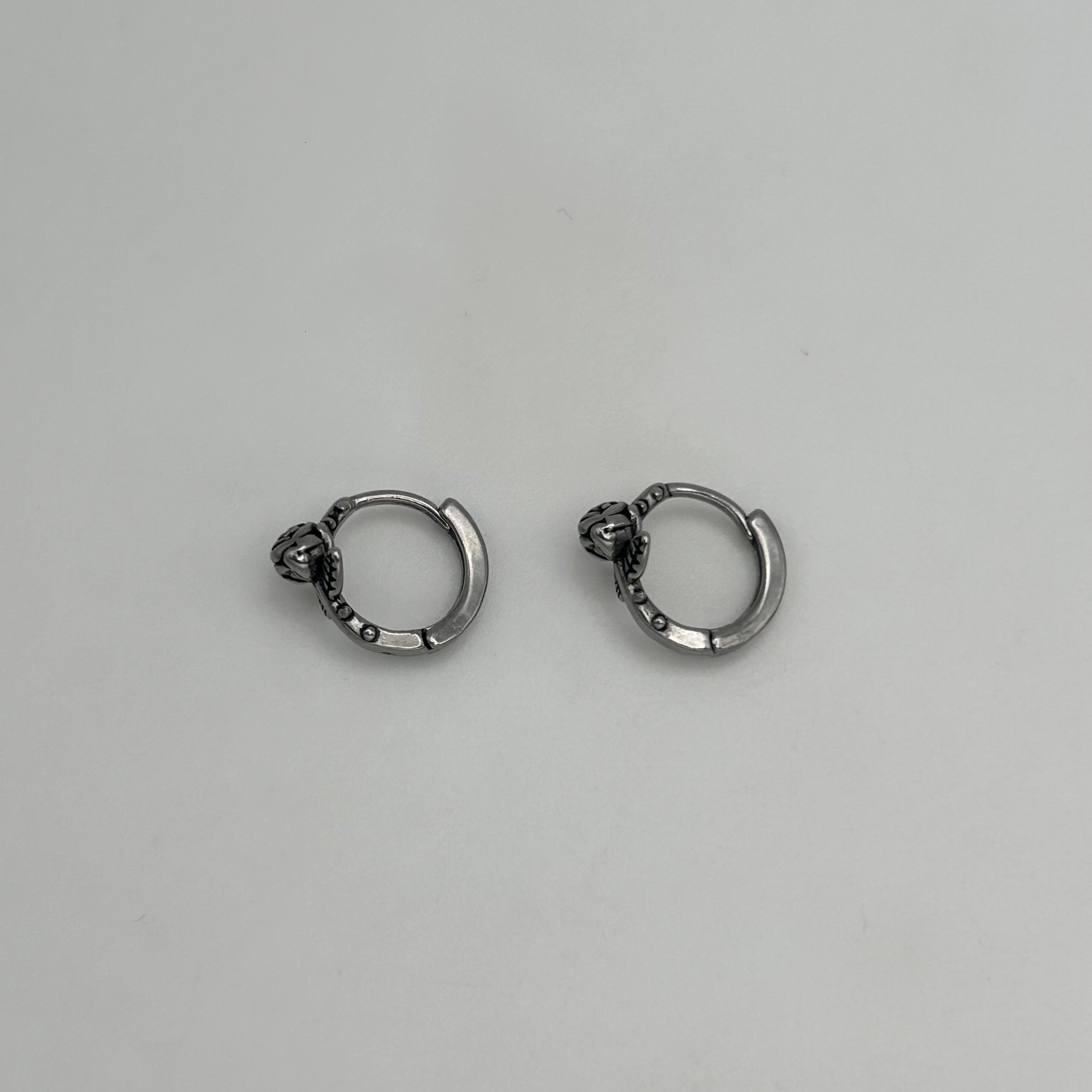 Huggie Earrings - Stainless Steel - HES-1129