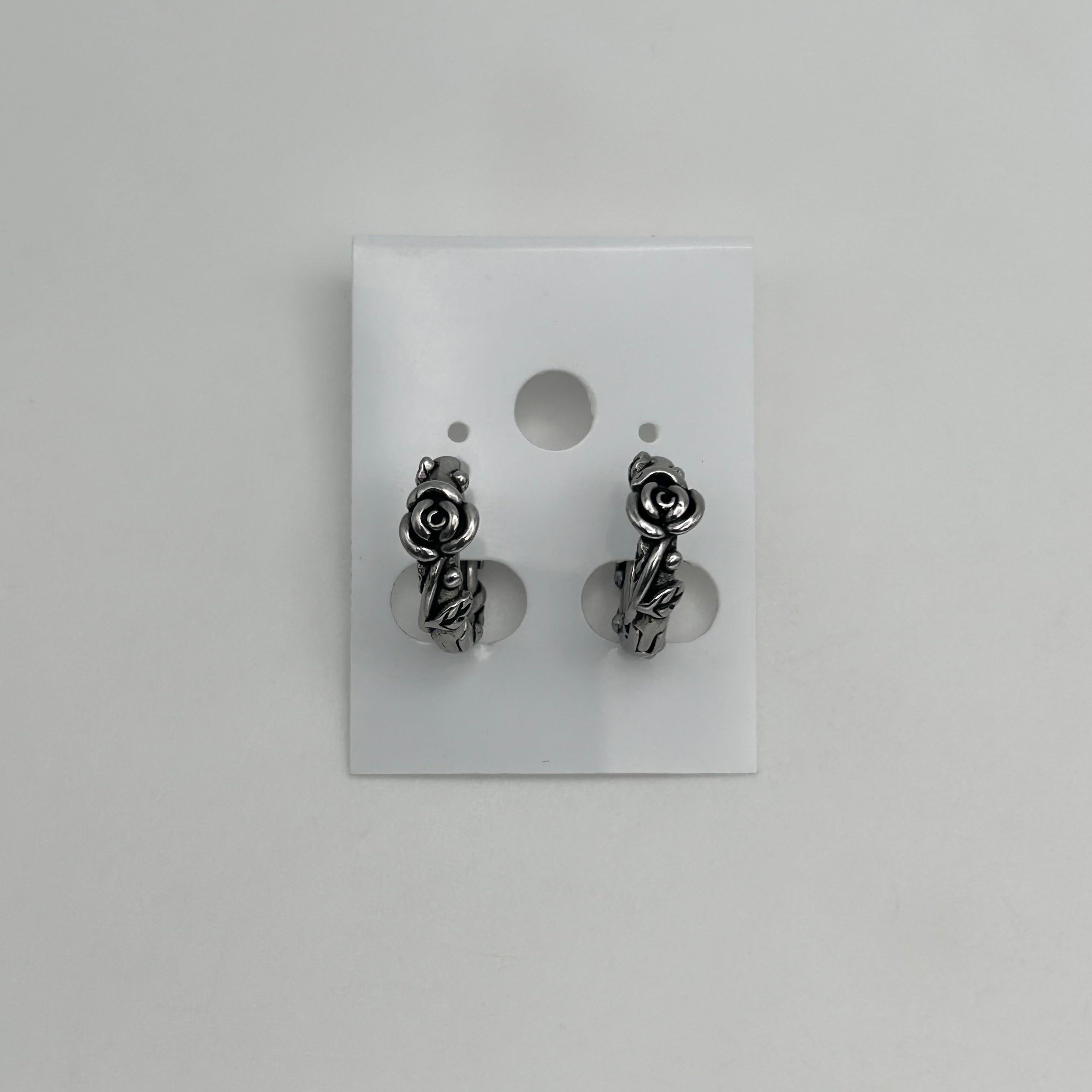 Huggie Earrings - Stainless Steel - HES-1130