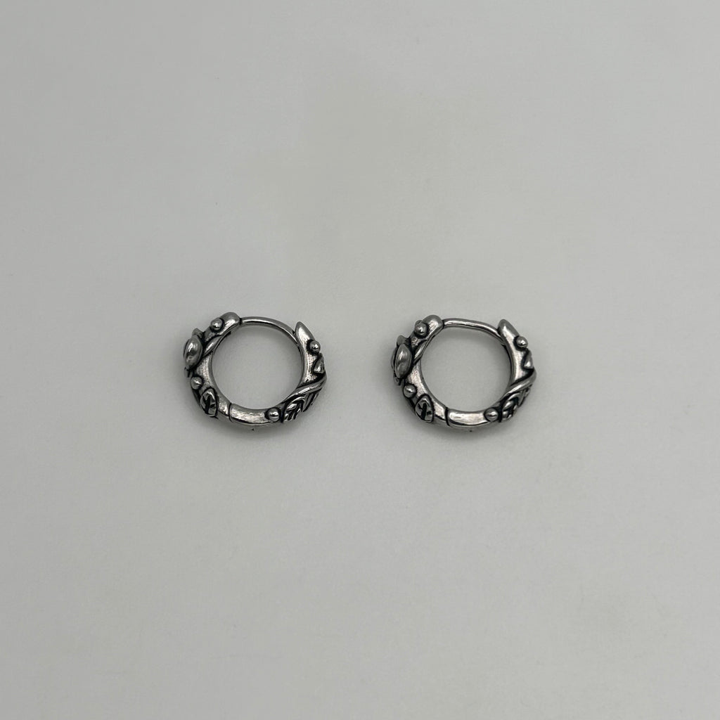 Huggie Earrings - Stainless Steel - HES-1130
