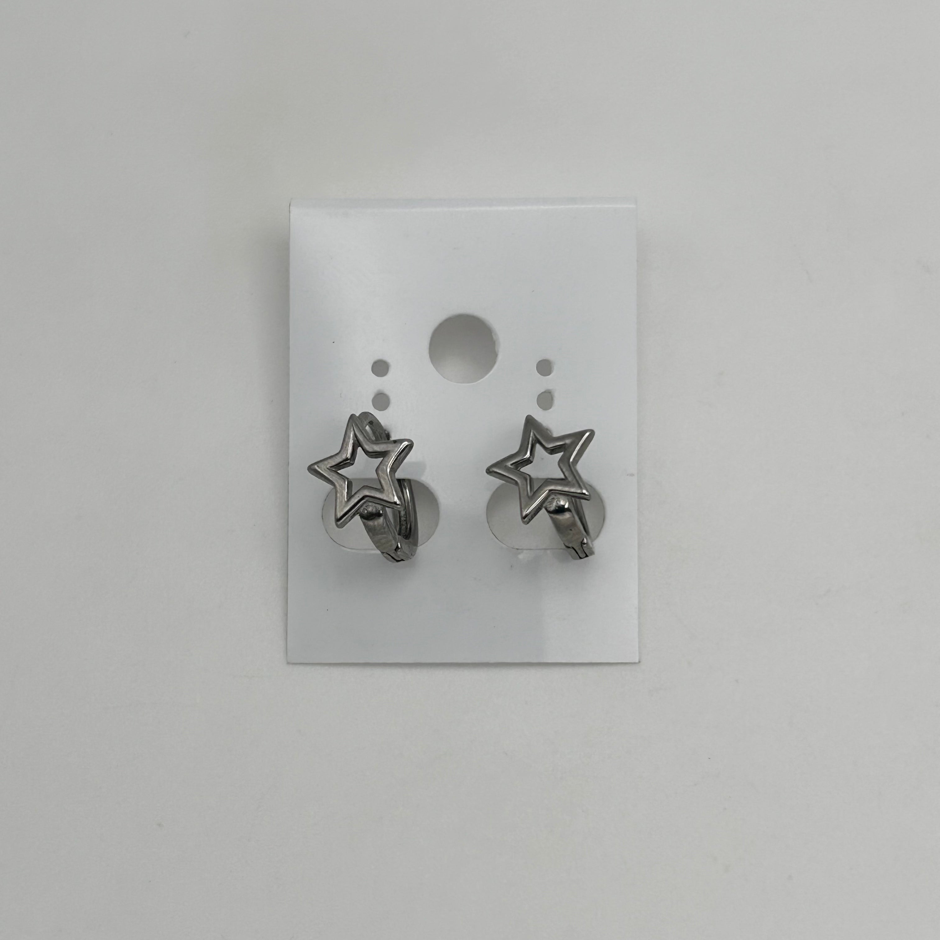 Huggie Earrings - Stainless Steel - HES-1133