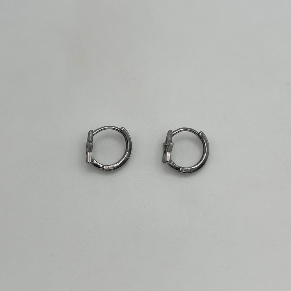 Huggie Earrings - Stainless Steel - HES-1133
