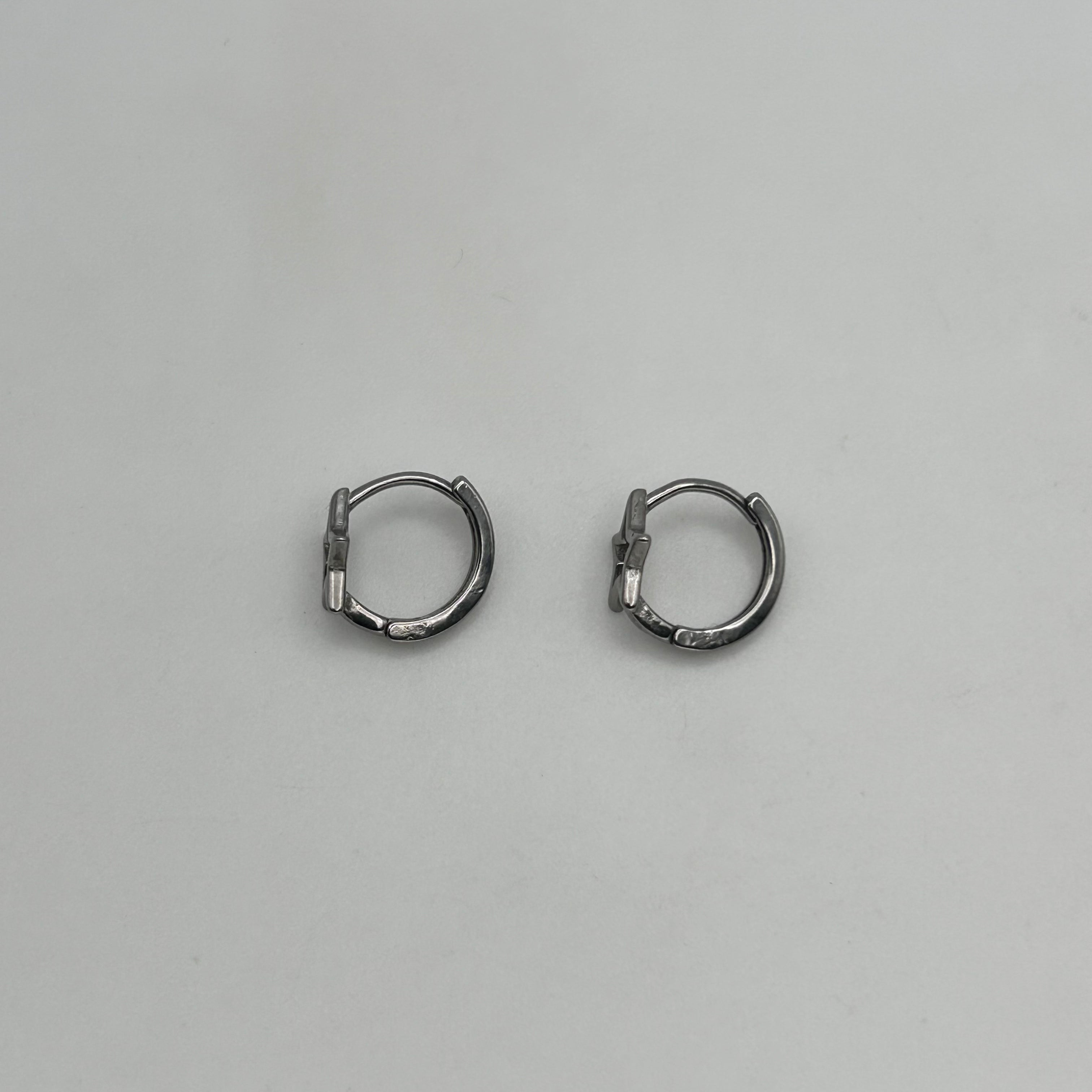 Huggie Earrings - Stainless Steel - HES-1133