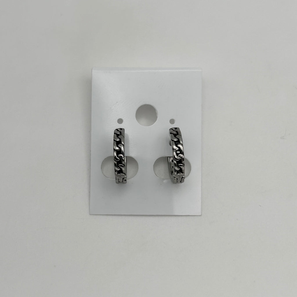 Huggie Earrings - Stainless Steel - HES-1134