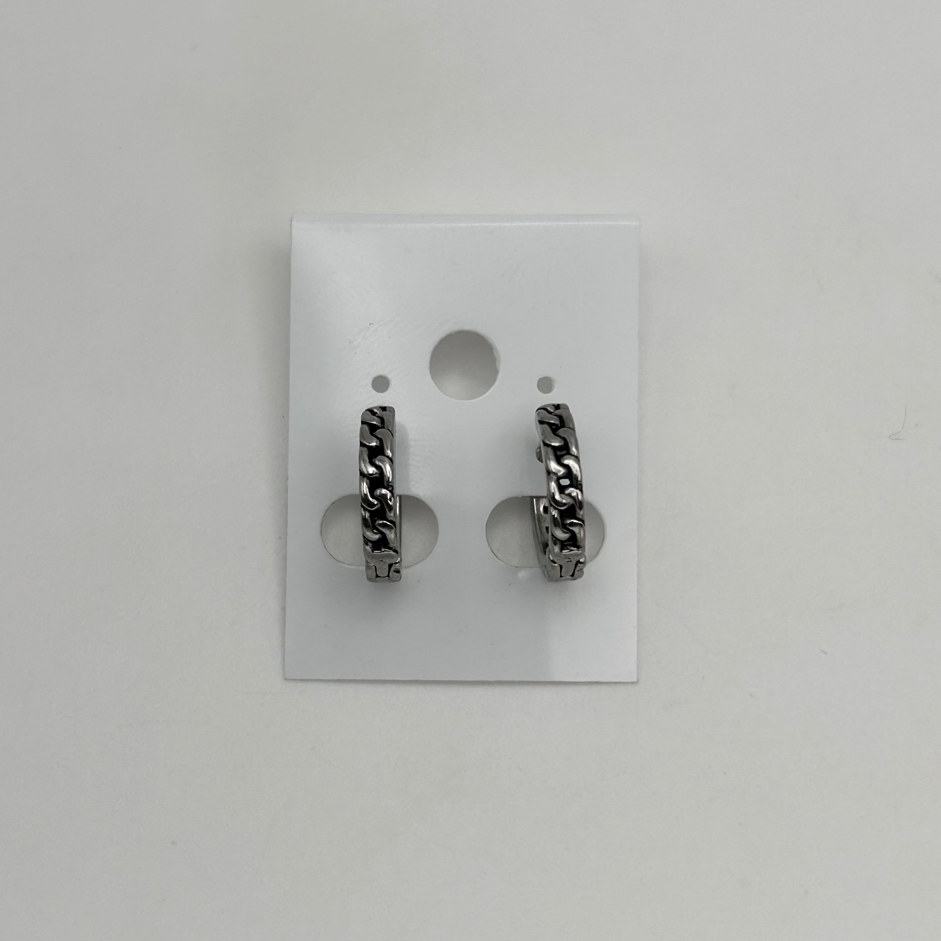 Huggie Earrings - Stainless Steel - HES-1134