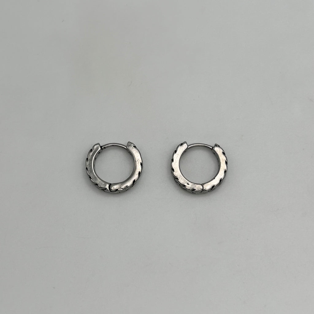 Huggie Earrings - Stainless Steel - HES-1134