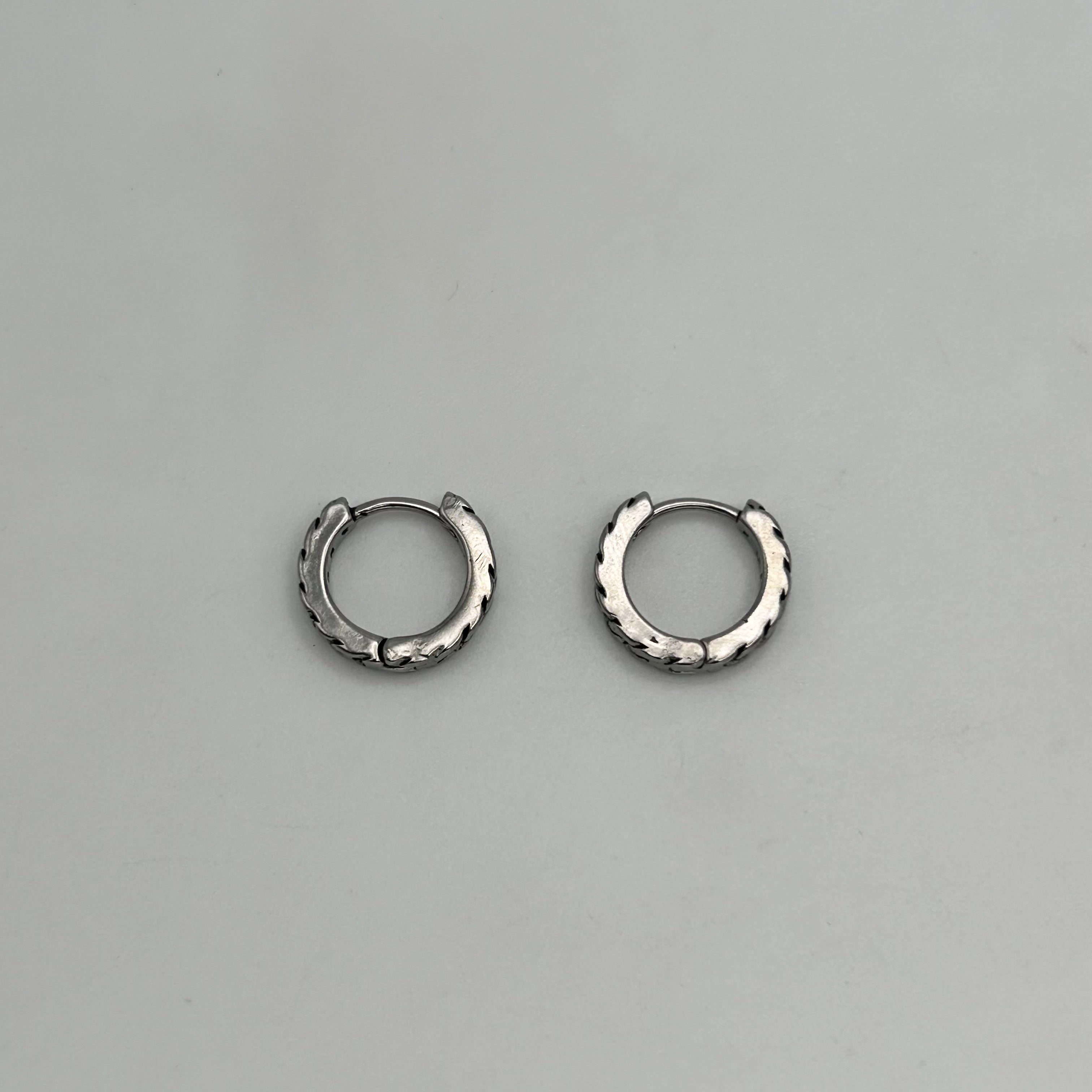 Huggie Earrings - Stainless Steel - HES-1134