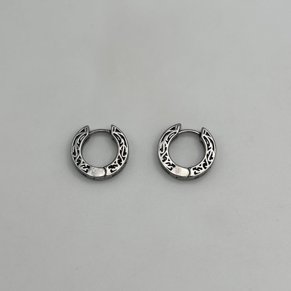 Huggie Earrings - Stainless Steel - HES-1135