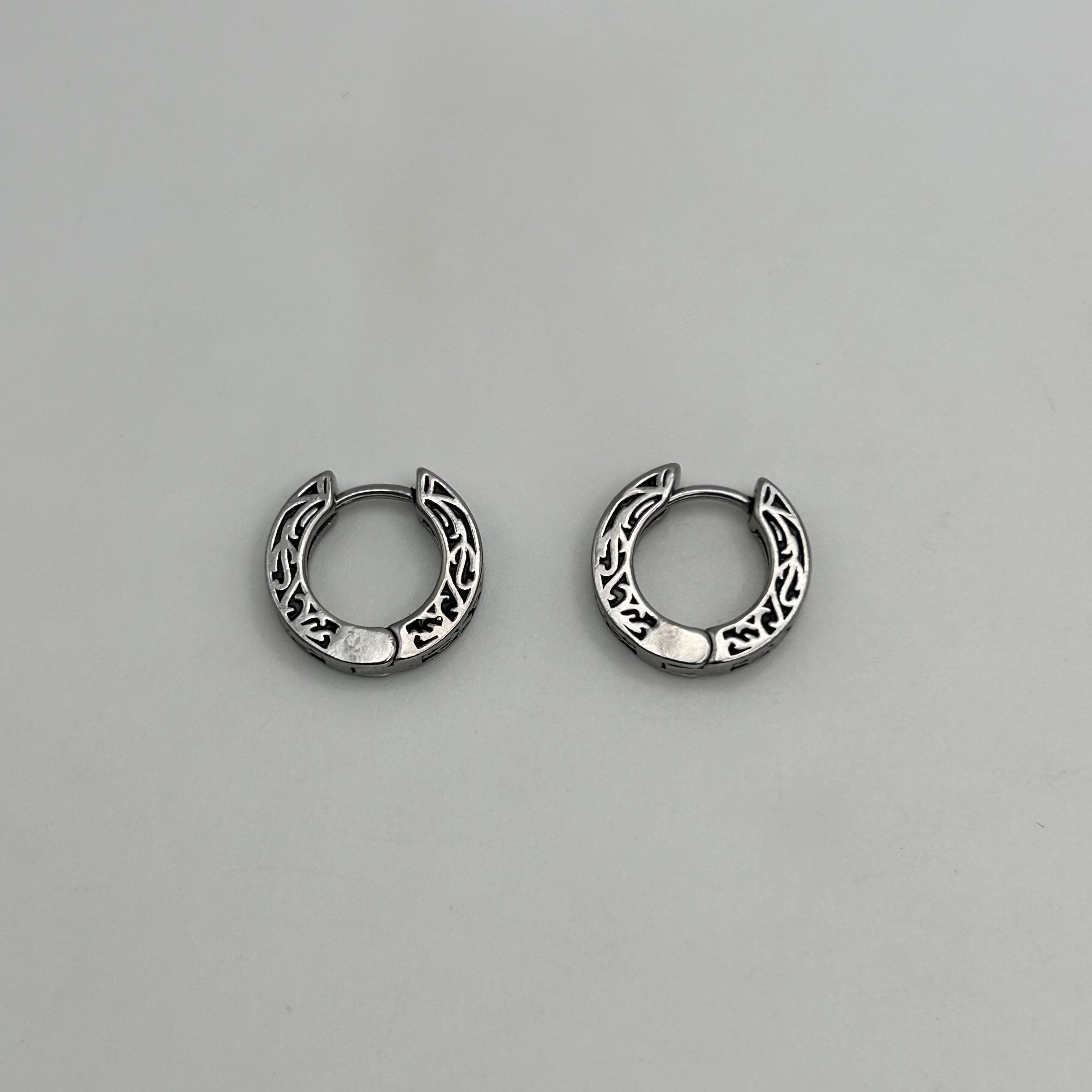 Huggie Earrings - Stainless Steel - HES-1135