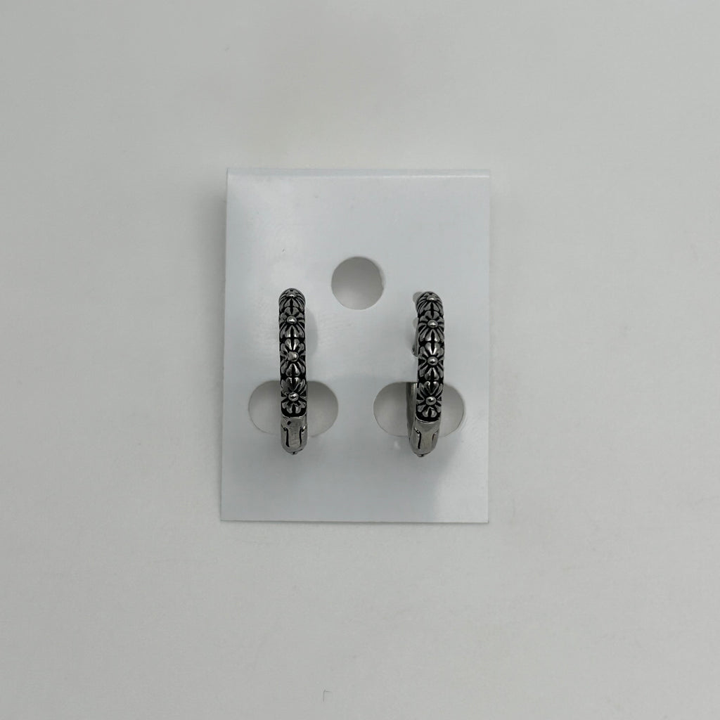 Huggie Earrings - Stainless Steel - HES-1136