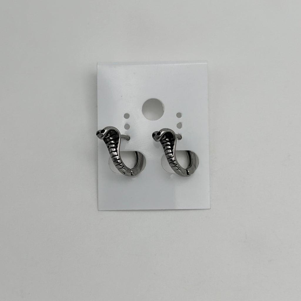 Huggie Earrings - Stainless Steel - HES-1137