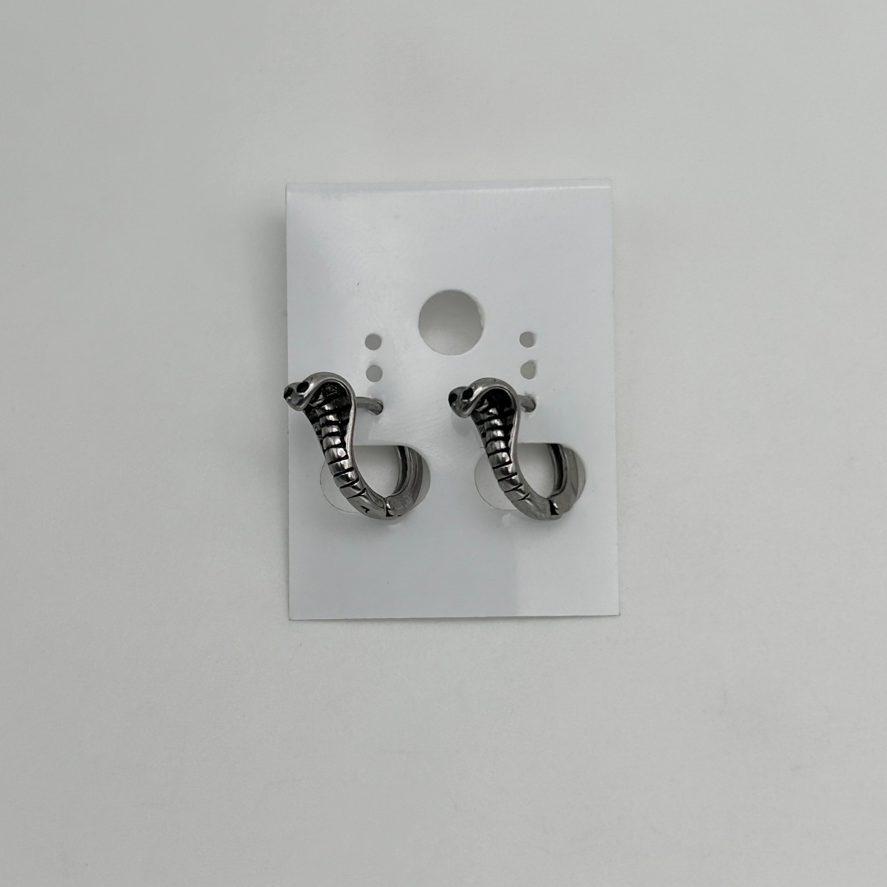 Huggie Earrings - Stainless Steel - HES-1137
